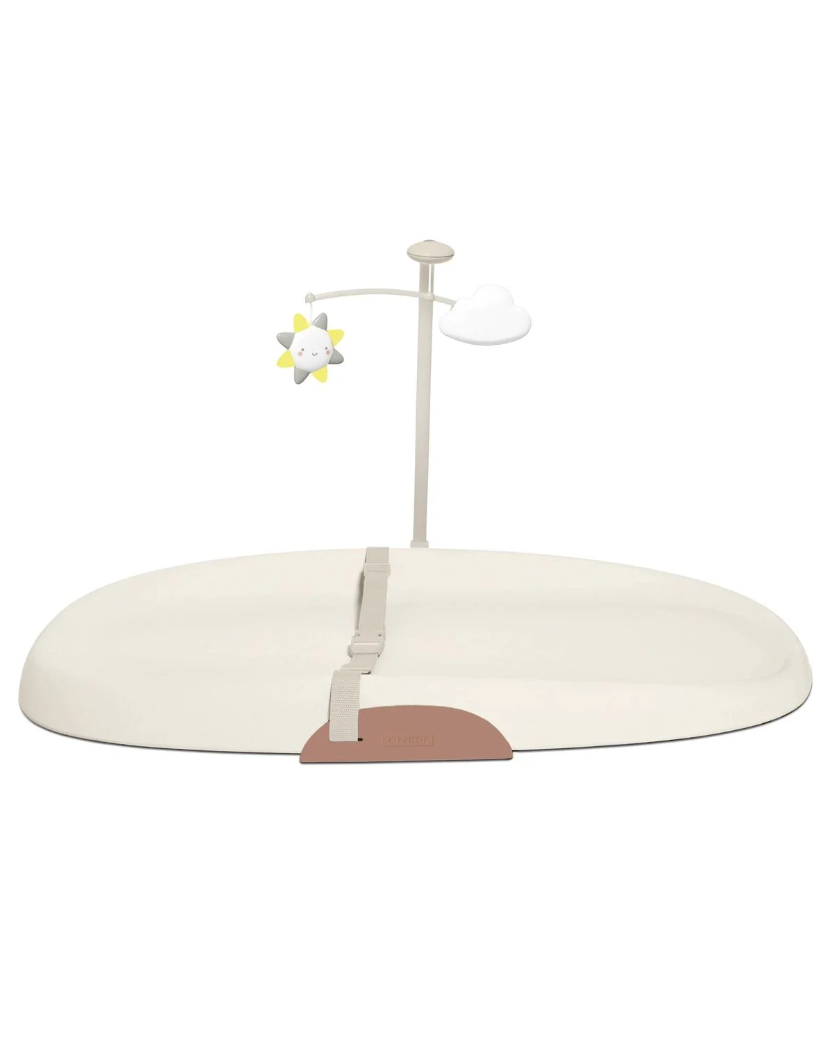 Nursery Style Wipe-Clean Changing Pad - 18 in - Oat - Image 3