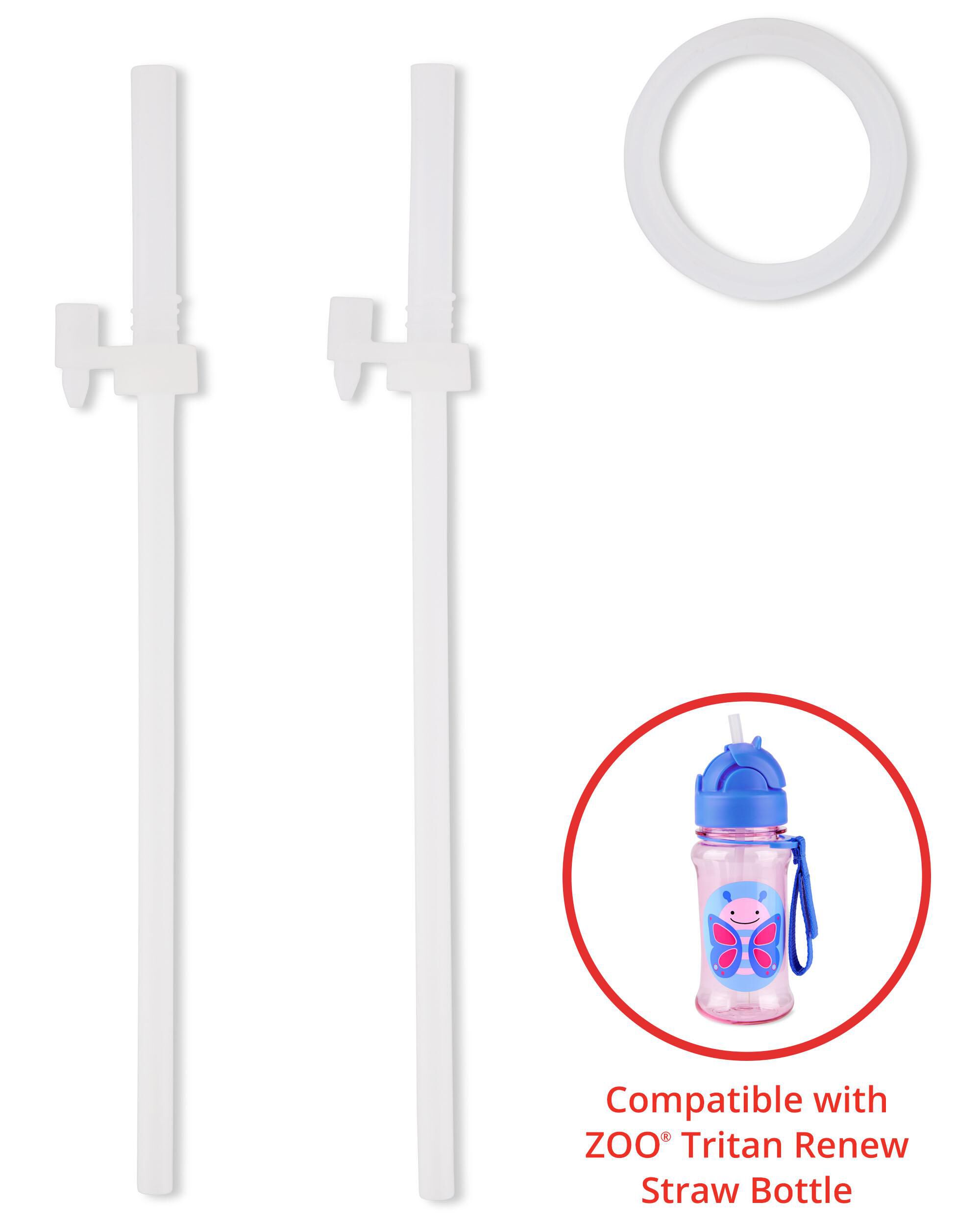 ZOO Tritan™ Renew Straw Bottle Extra Straws - 2-pack - Image 3