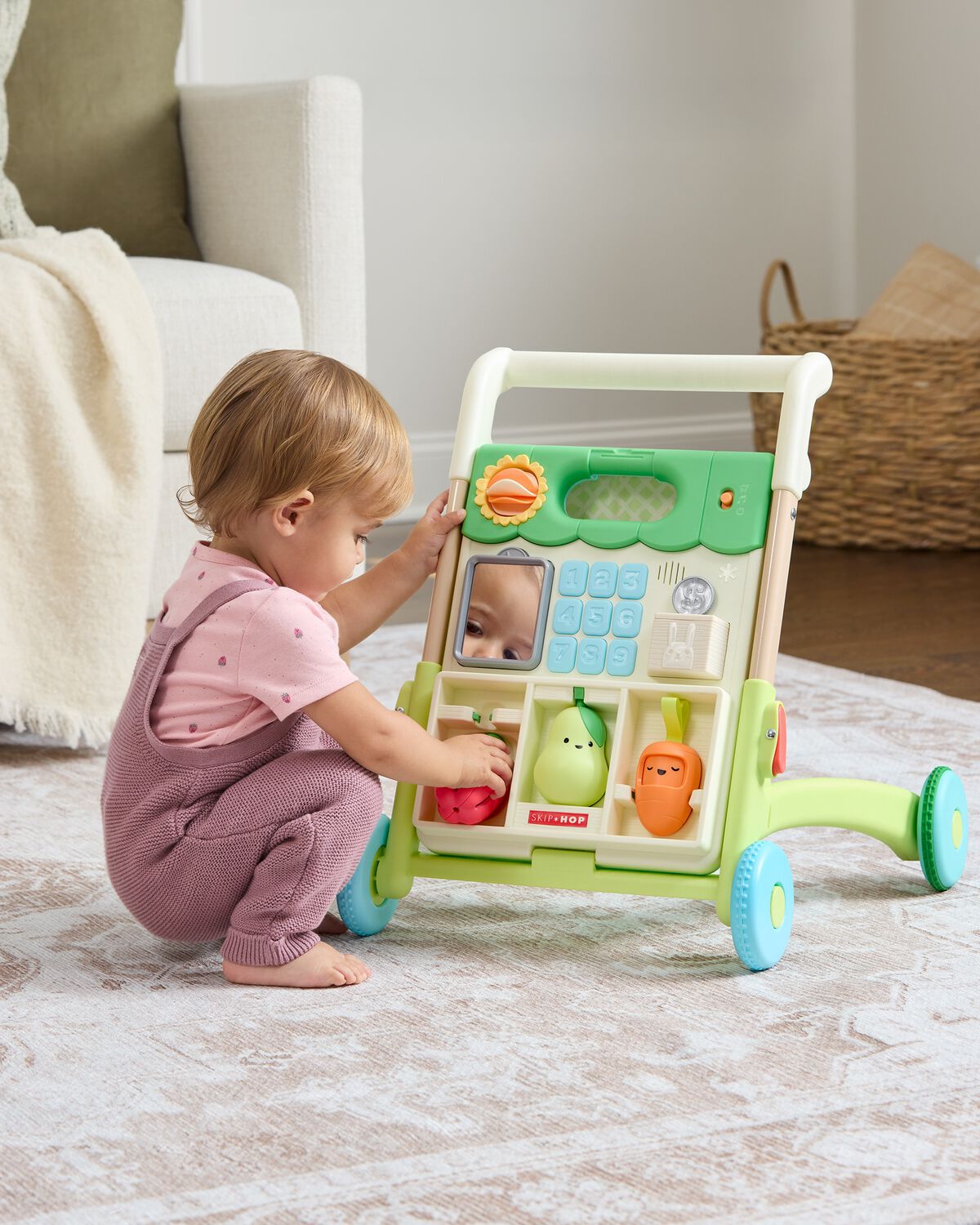 Farmstand 5-in-1 Grow Along Activity Walker Baby Toy - Image 2