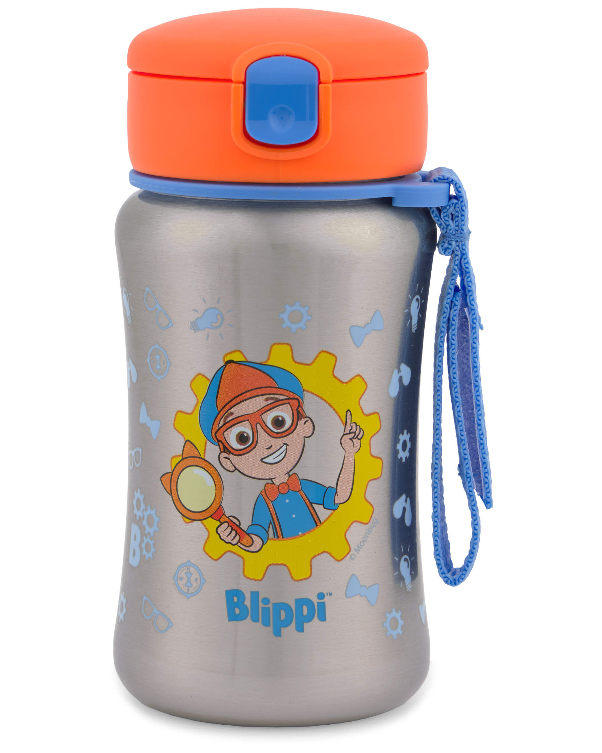 Blippi Stainless Steel Straw Bottle - Image 4