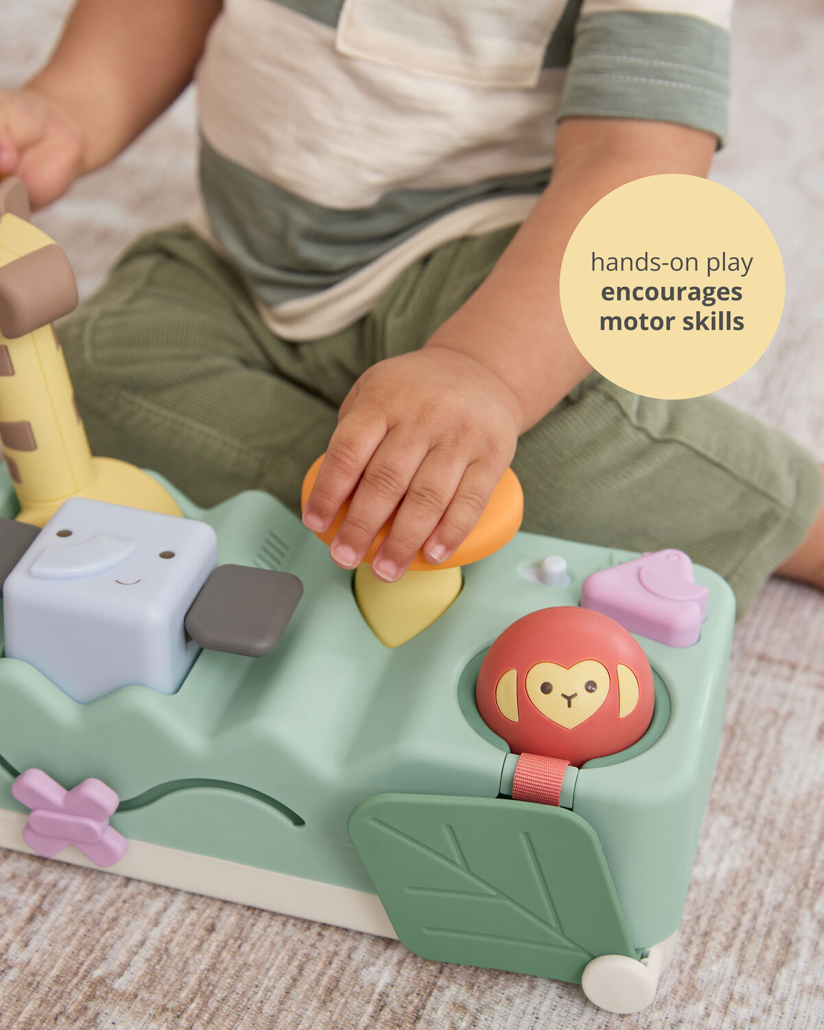 Geometric Wonders Musical Pounding Bench Baby Toy - Image 5