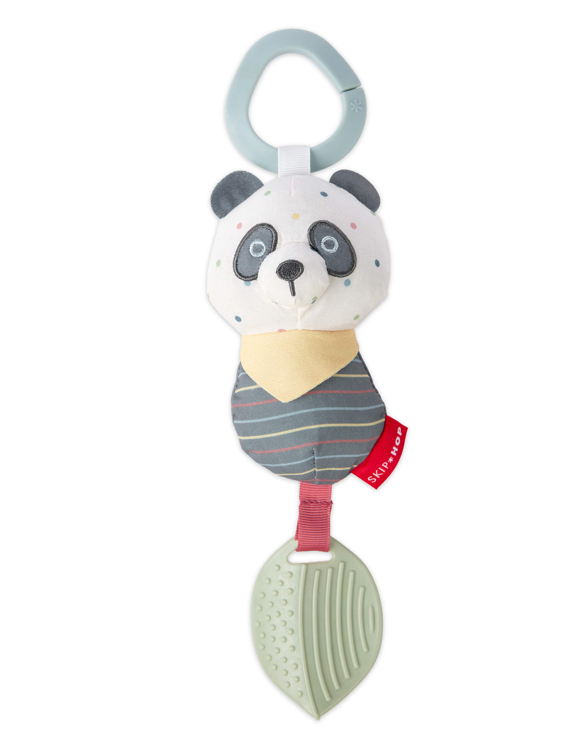Bandana Buddies Chime & Teethe Toy - Elephant - Image 5