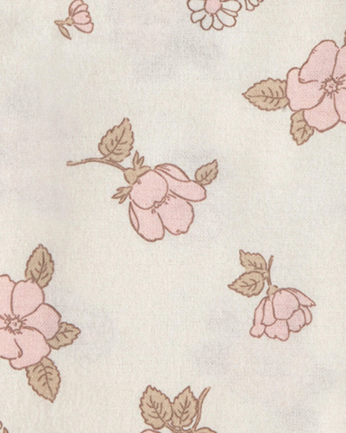 Baby Girl 4-Pack Floral Receiving Blankets - Pink/Ivory - Image 2