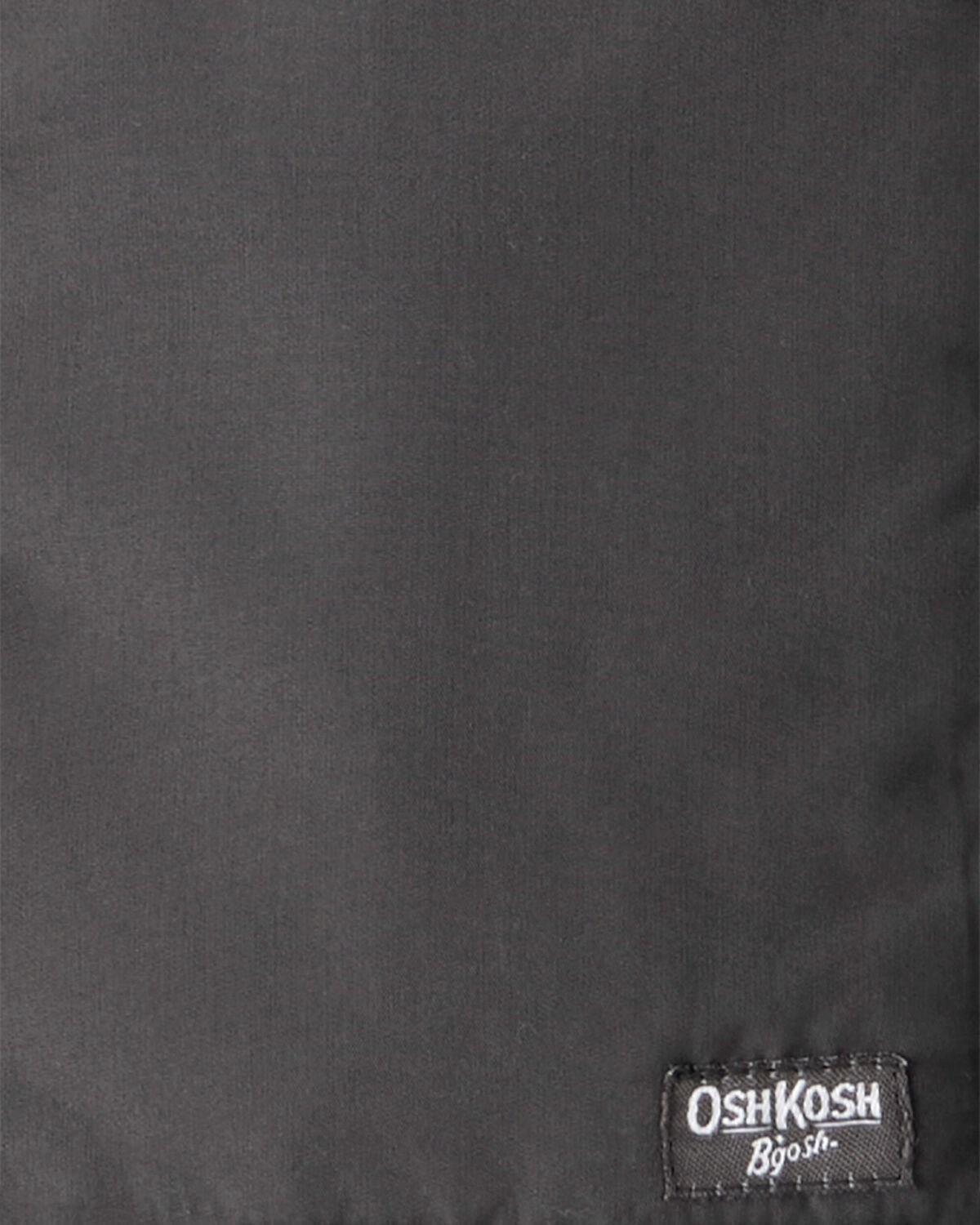 Boys Midweight Bomber Jacket - Black/Grey - Image 3