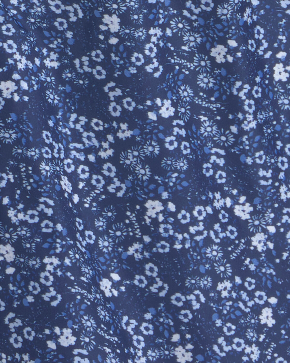 Girls Floral Midweight Jacket - Blue - Image 3