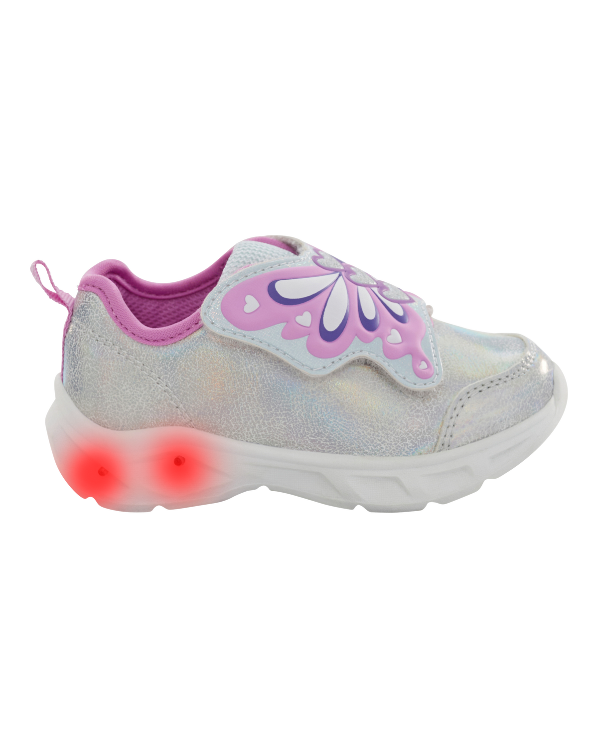 Toddler Butterfly Light-Up Sneakers - Image 2