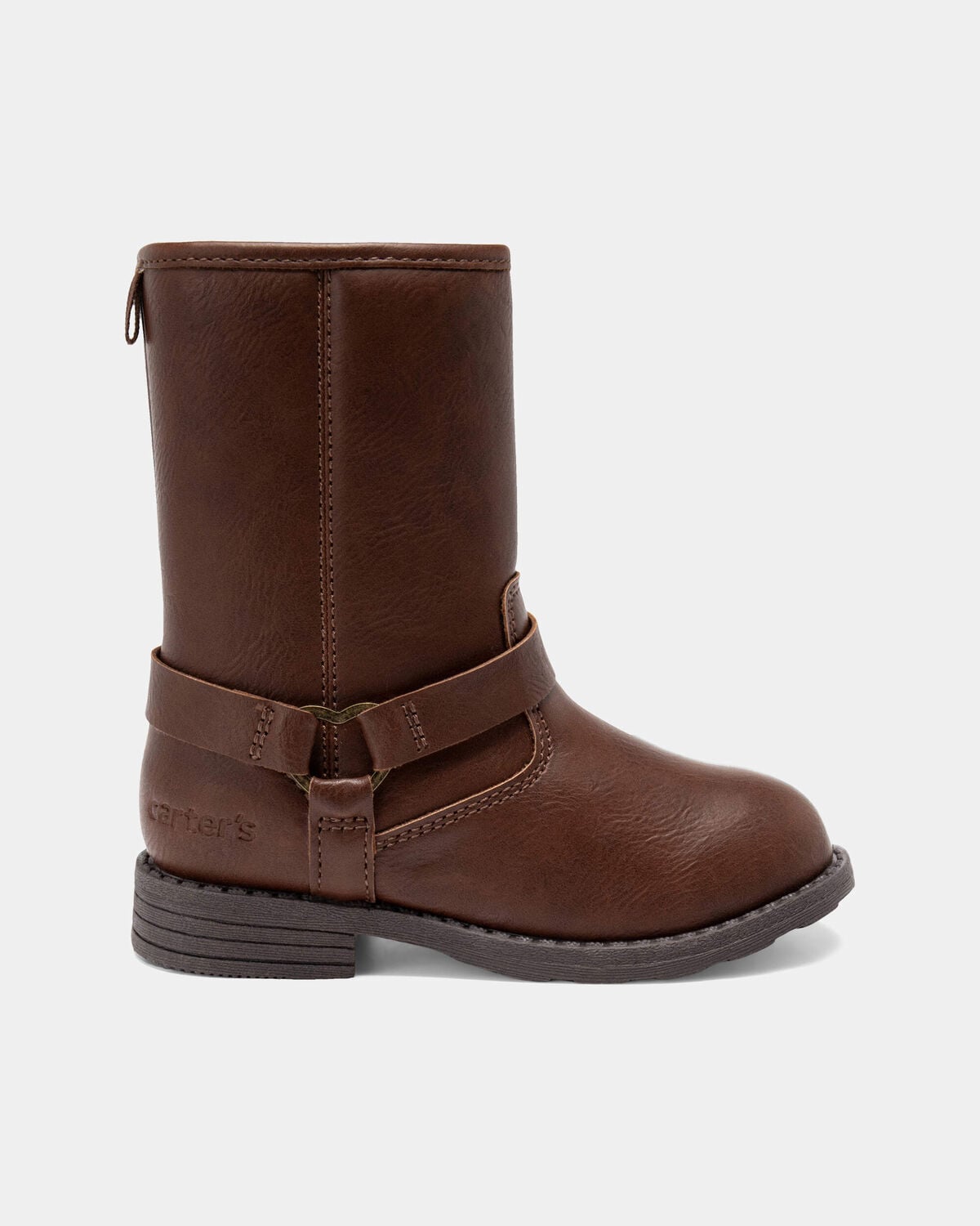 Toddler Girl Fashion Boots - Brown - Image 3