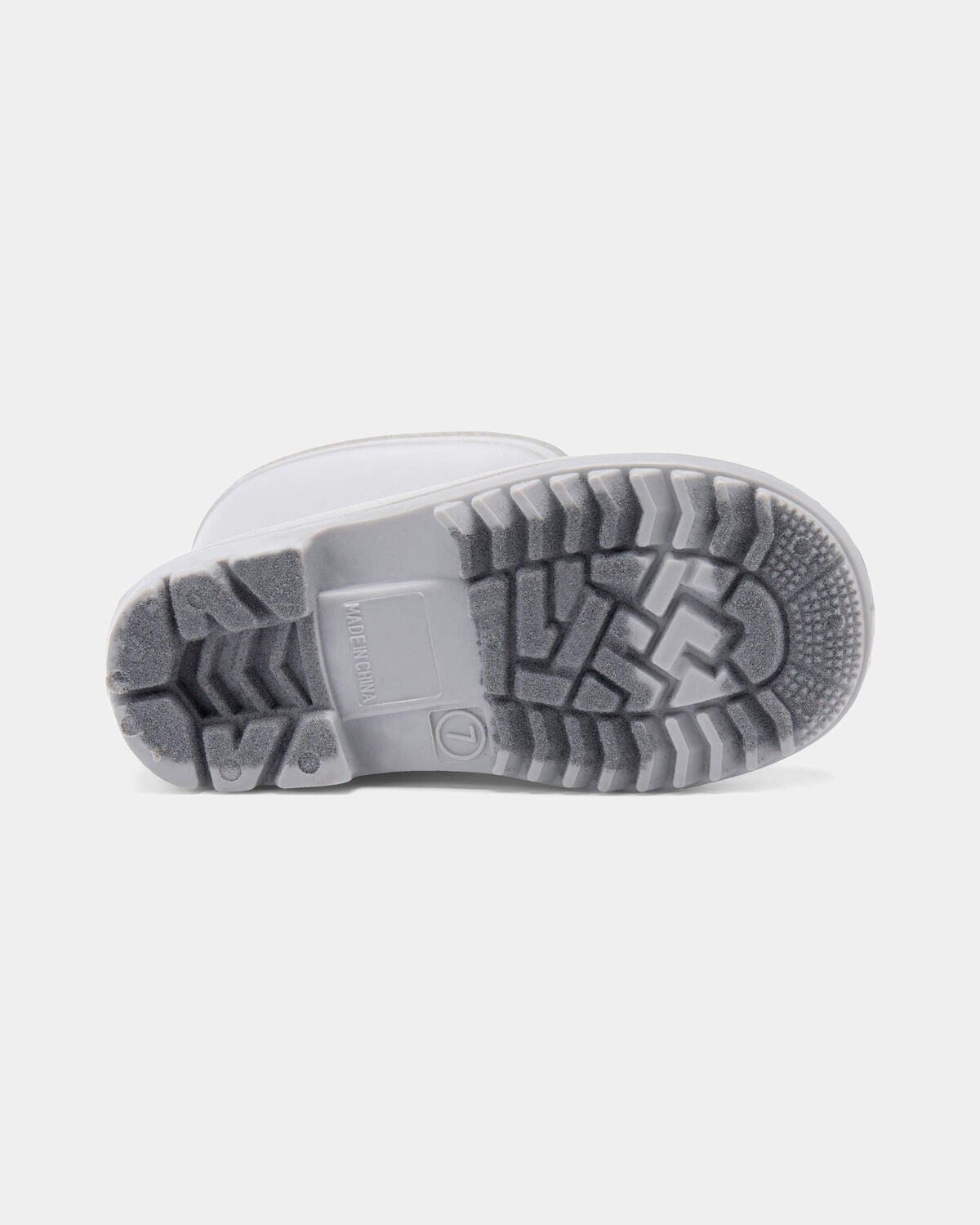 Toddler Girl Rain Boots - Silver - Image 5