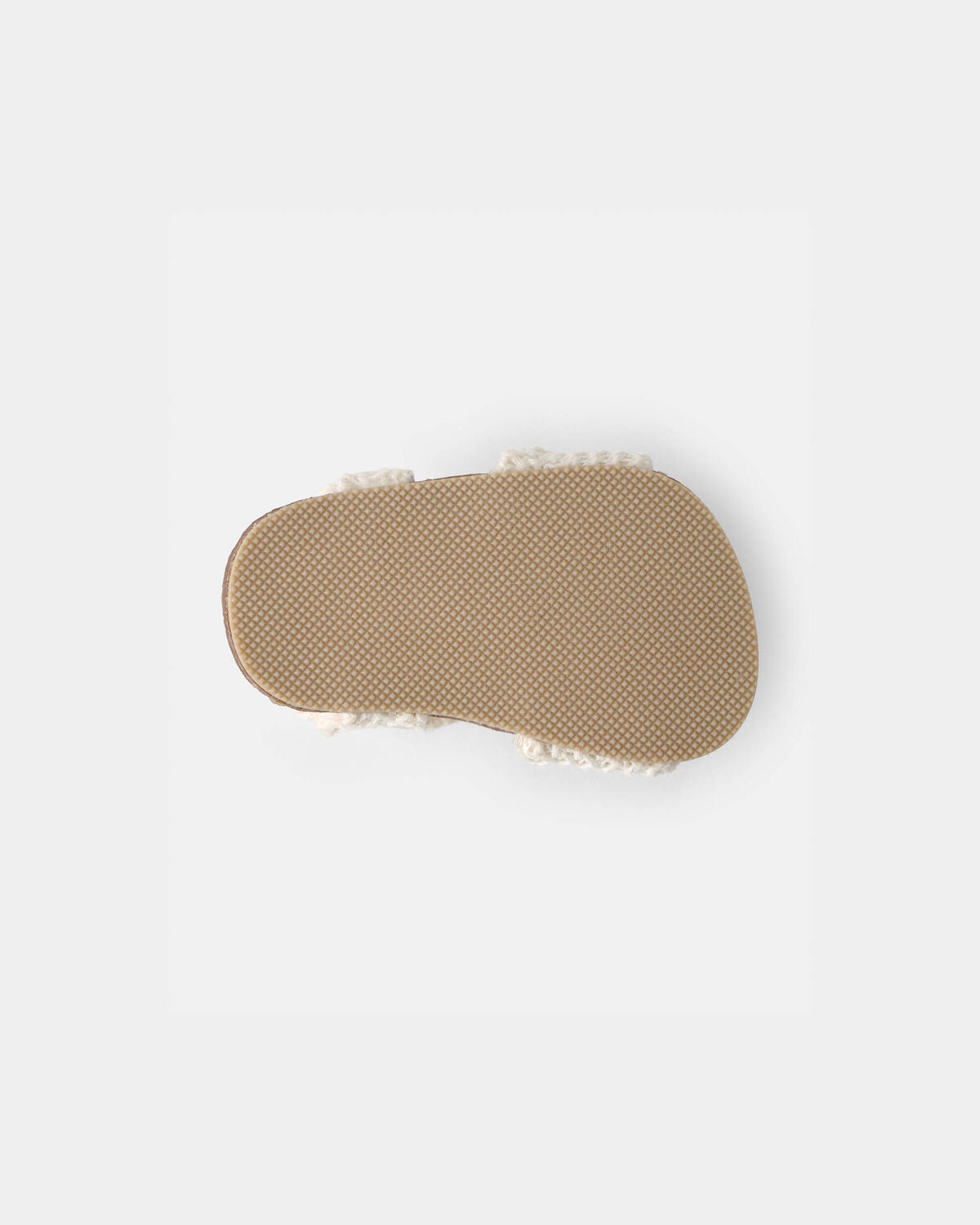 Baby Girl Knit Sandals - Cream - Image 5