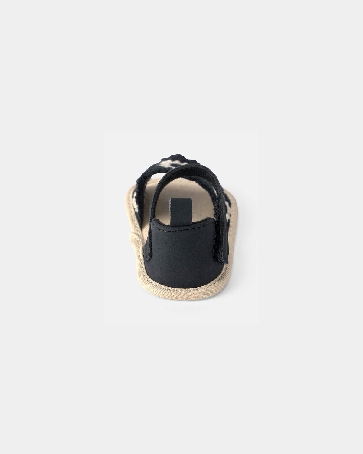Baby Girl Crochet Sandals - Black - Image 3