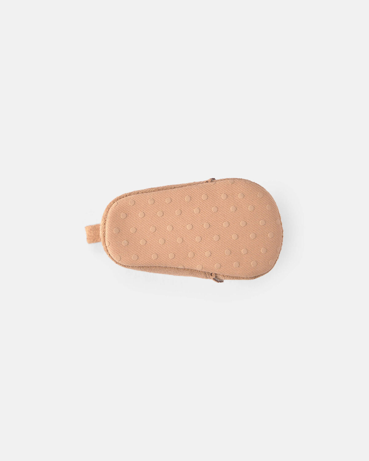Baby Girl Bow Mocassin Shoes - Tan - Image 6