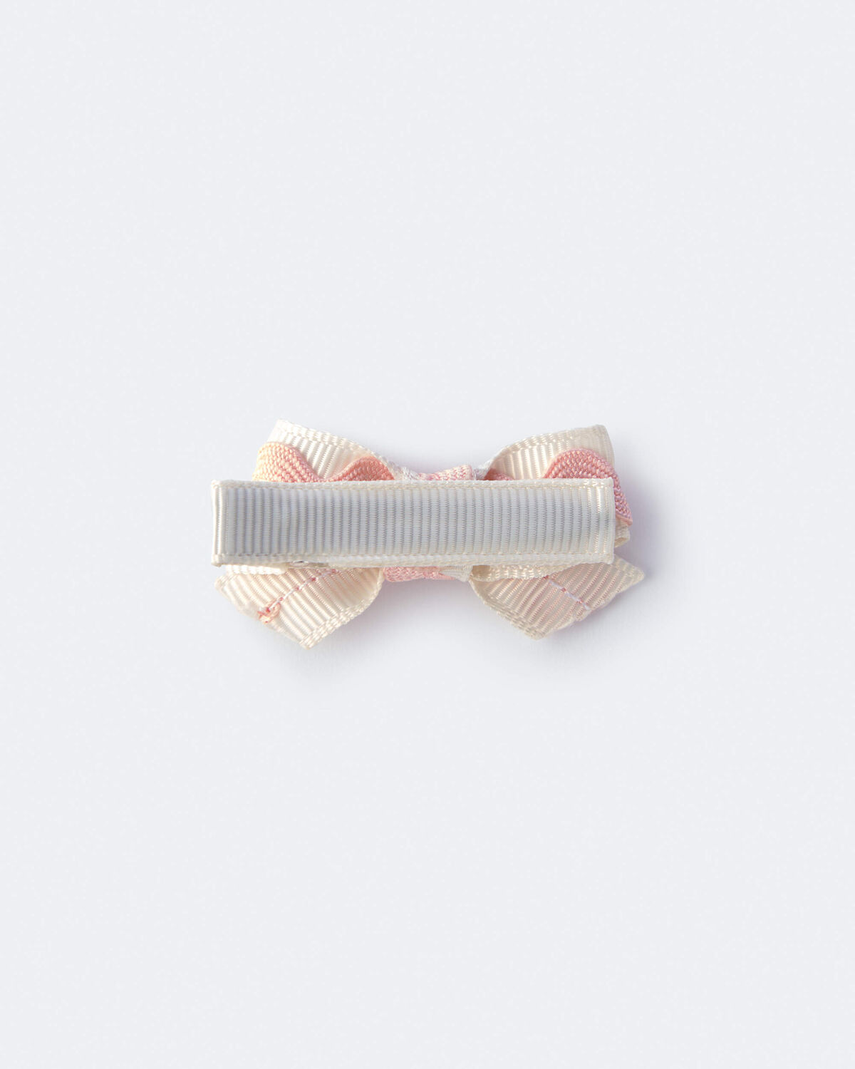 Toddler Girl 4-Pack Ric-Rack Faux Leather Bow Hair Clips - Image 3