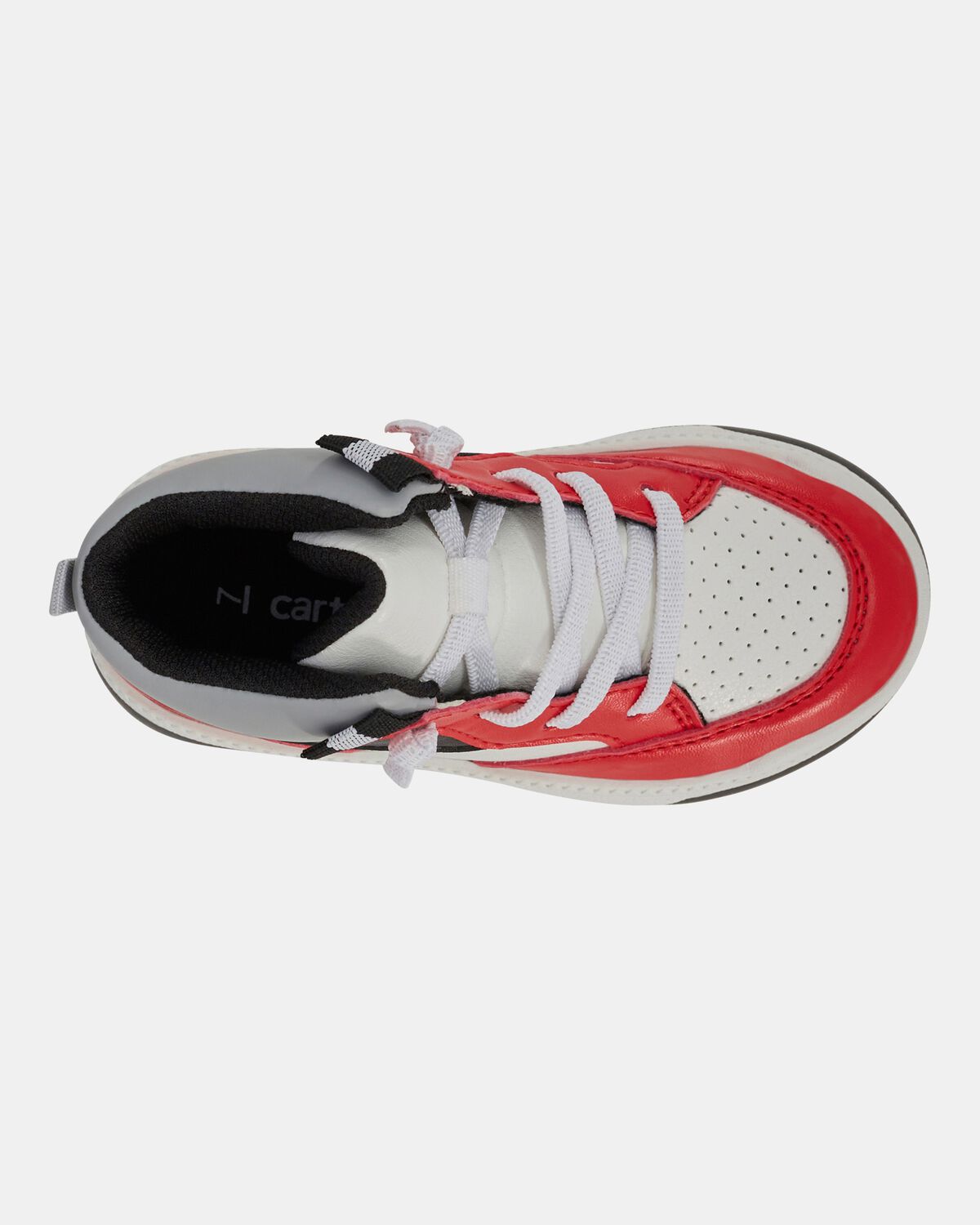 Toddler High-Top Sneakers - Red/White - Image 4