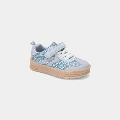 Toddler Girl Floral Casual Shoes - Blue