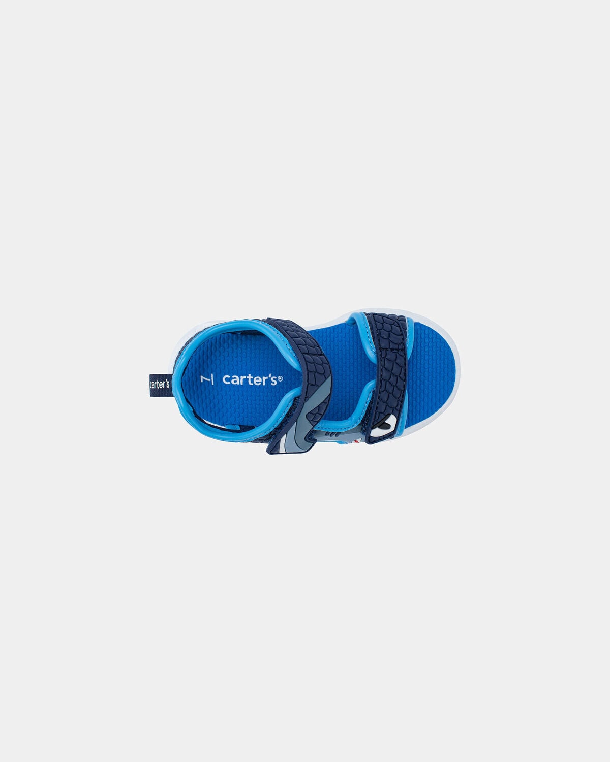 Toddler Boy Shark Light Up Sandals - Blue - Image 4