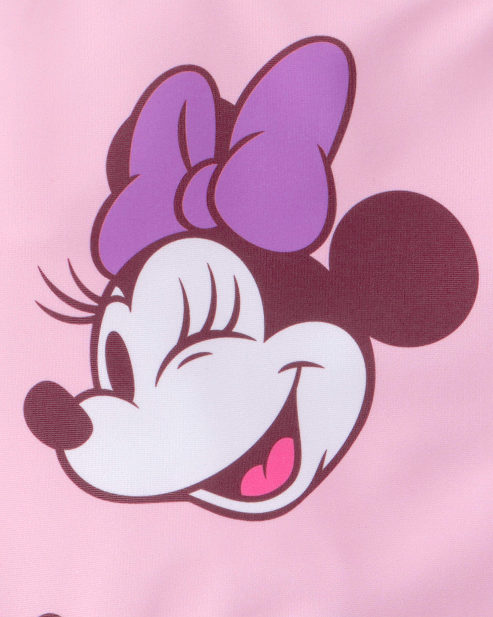 Girls 1-Piece Disney© Minnie Mouse Swimsuit - Pink - Image 4