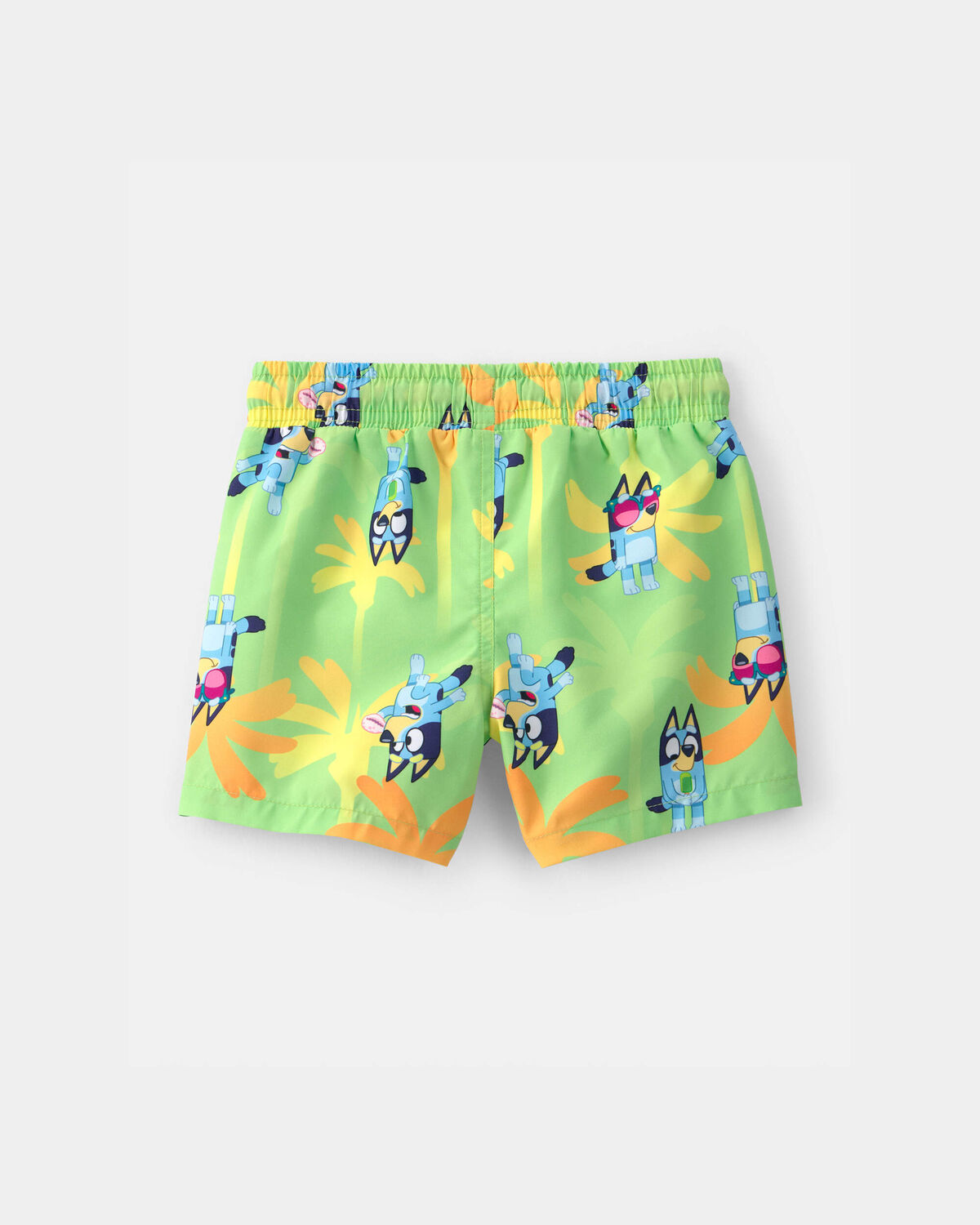 Toddler Boy Bluey™ Swim Trunks - Green - Image 2