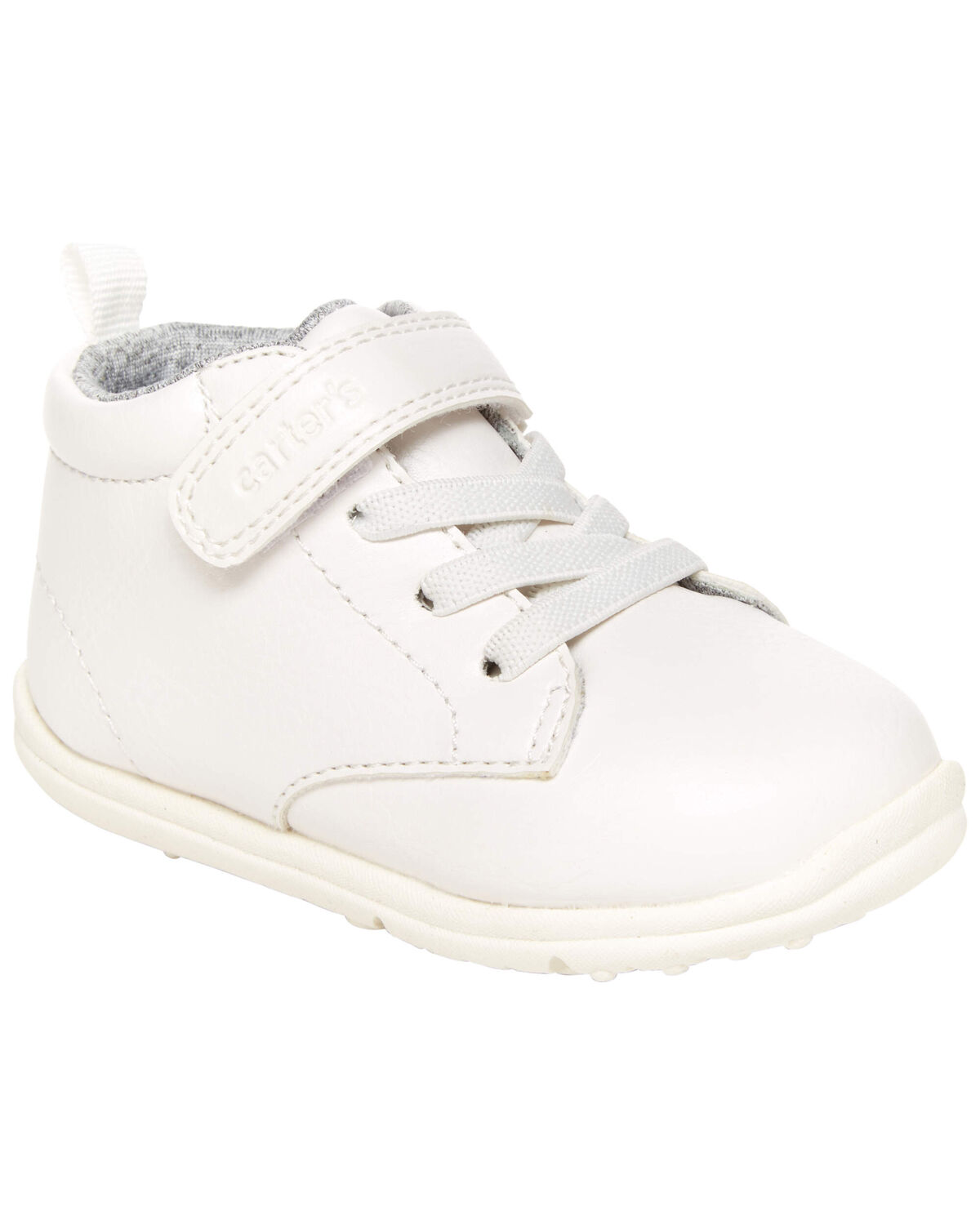 Boys Every Step® First Walker High-Top Sneakers - White - Image 6