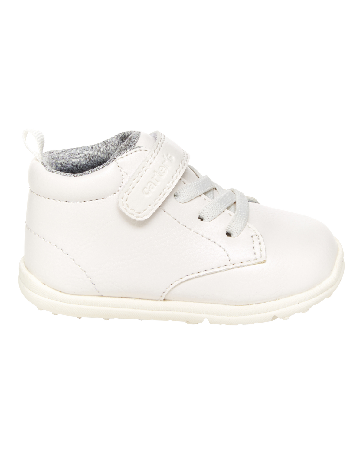 Boys Every Step® First Walker High-Top Sneakers - White - Image 2