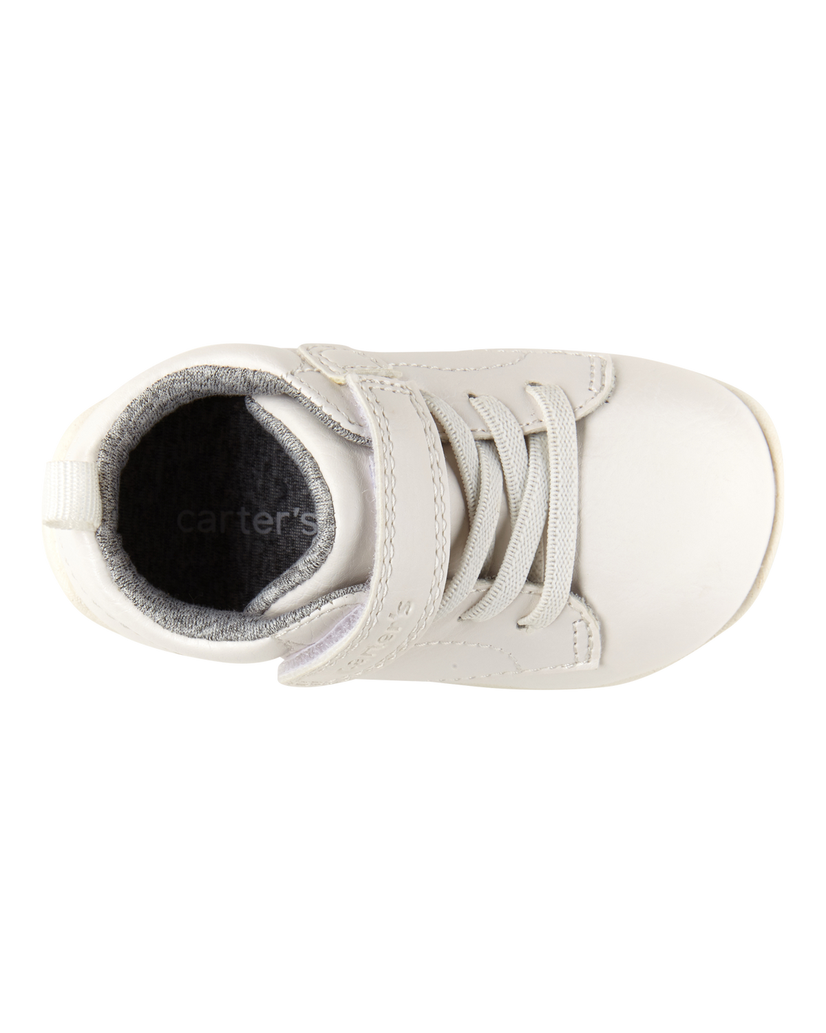 Boys Every Step® First Walker High-Top Sneakers - White - Image 4