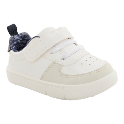 Boys  Every Step® First Walker Casual Sneakers - White