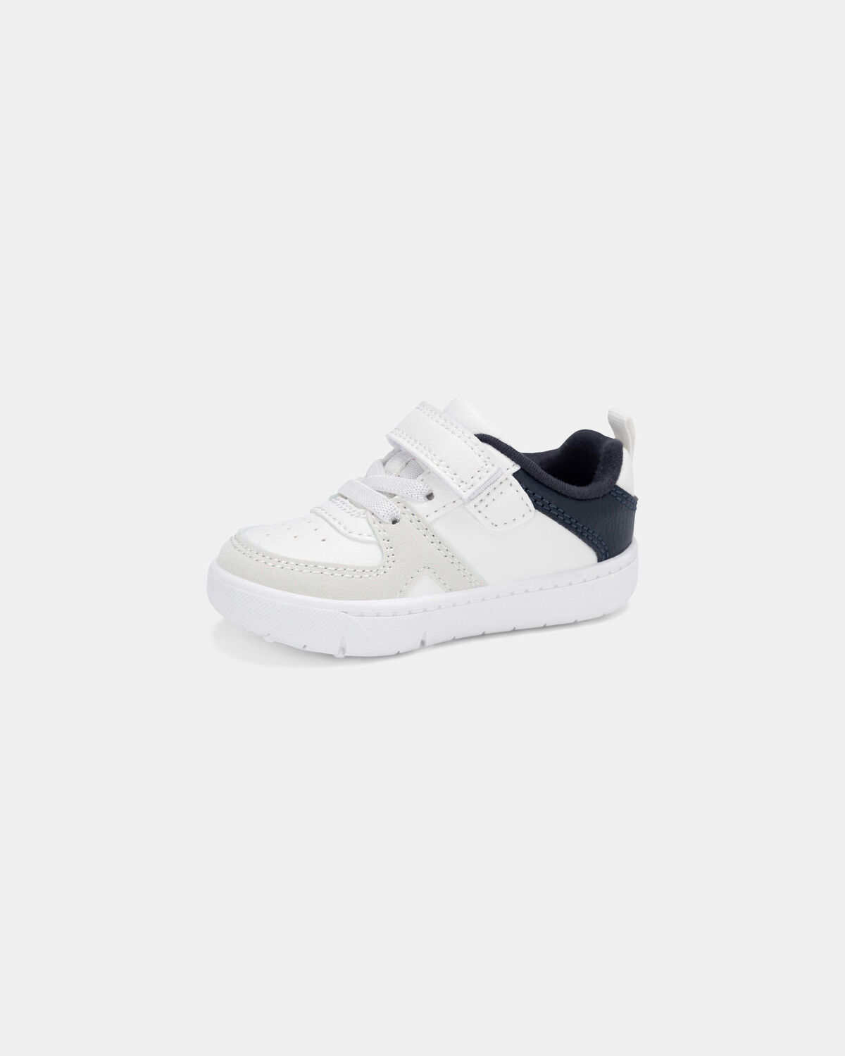 Baby Boy Every Step® First Walker Color Block Sneakers - BlueWhite/Tan - Image 6