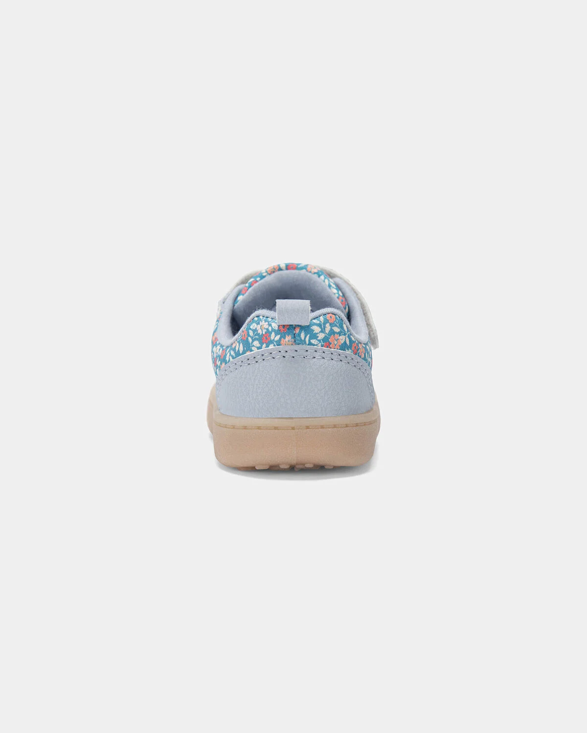 Baby Girl Every Step® First Walker Floral Casual Shoes - Blue - Image 3