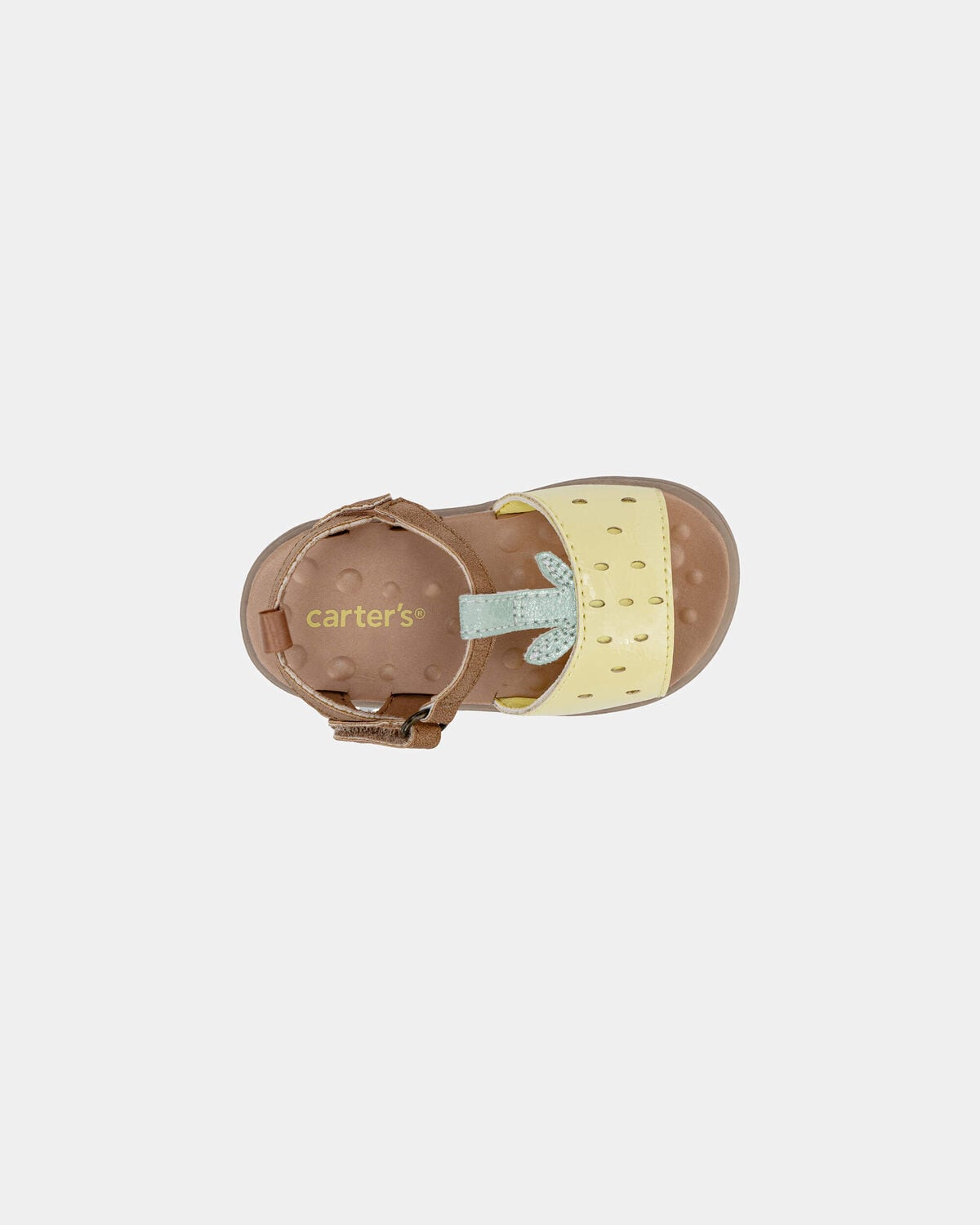Baby Girl Every Step® First Walker Pineapple Sandals - Yellow - Image 4