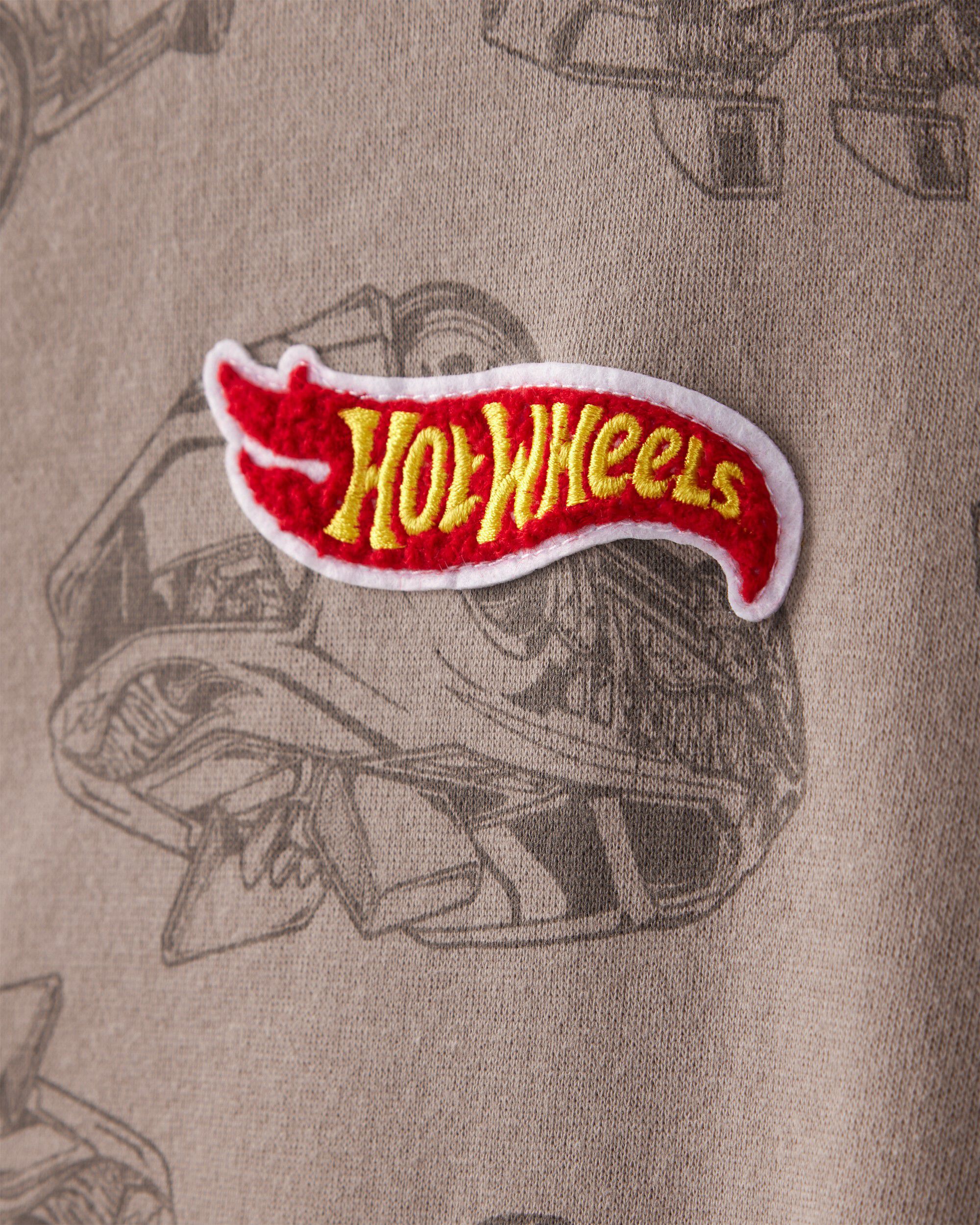 Boys Hot Wheels™ Pullover Sweatshirt - Brown - Image 3