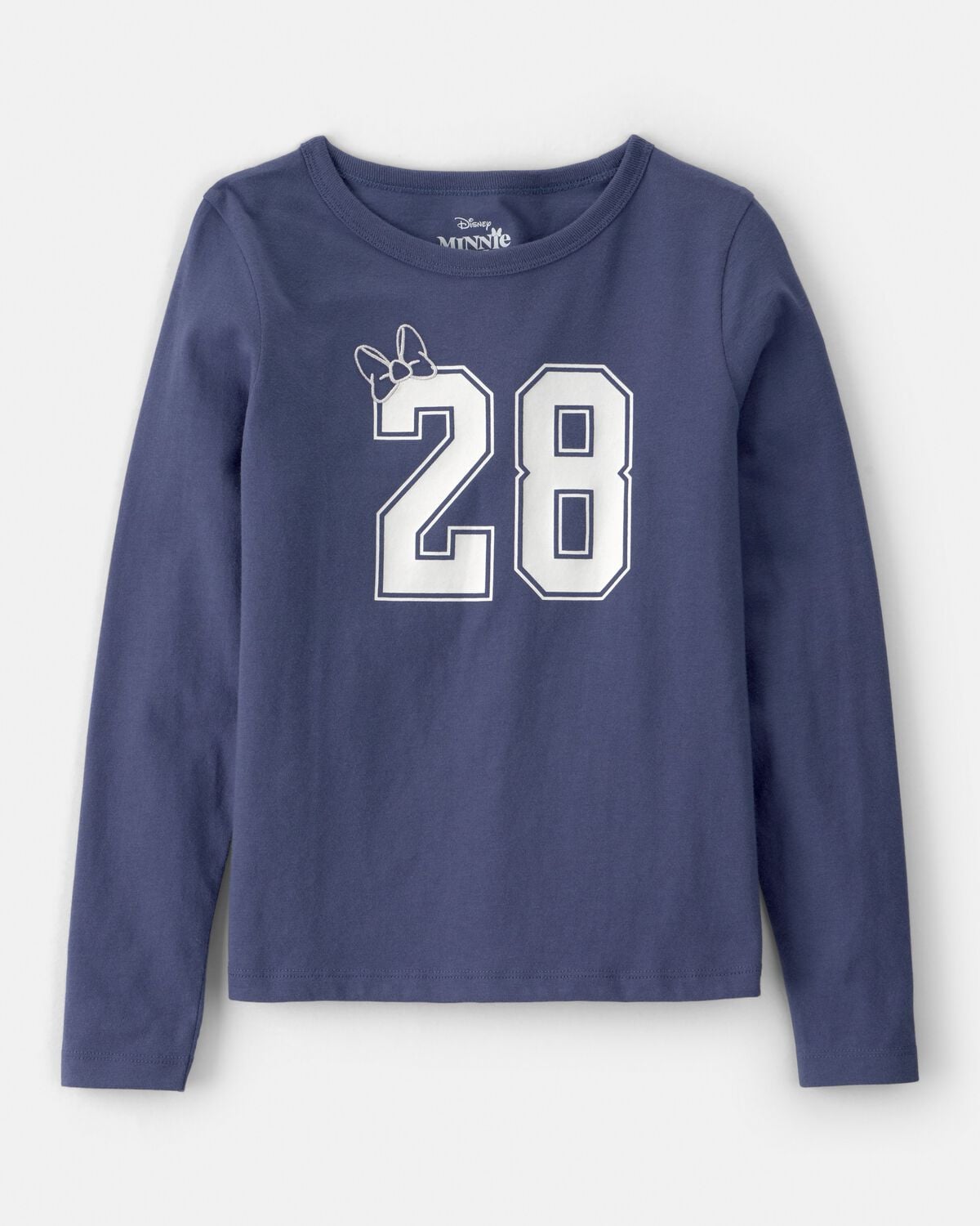 Girls Disney© Minnie Mouse Long-Sleeve Top - Navy