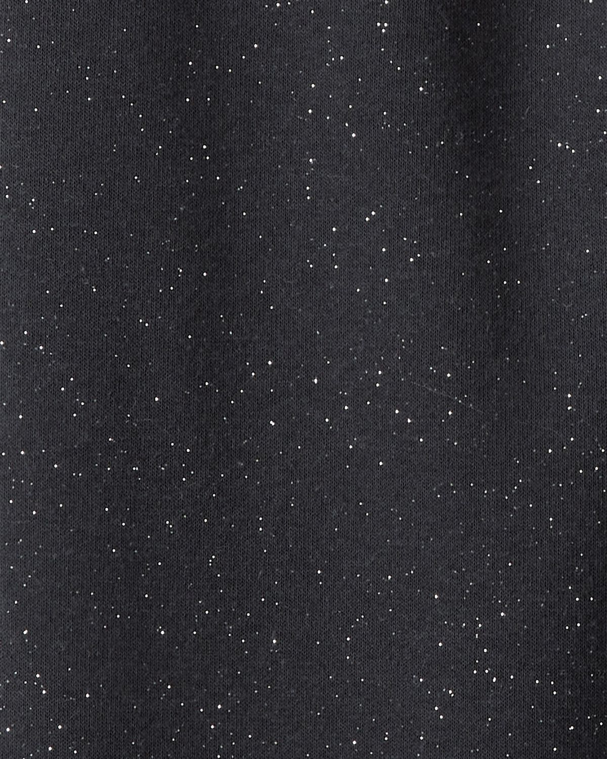 Girls Wicked Elphaba Sparkle Joggers - Black - Image 4