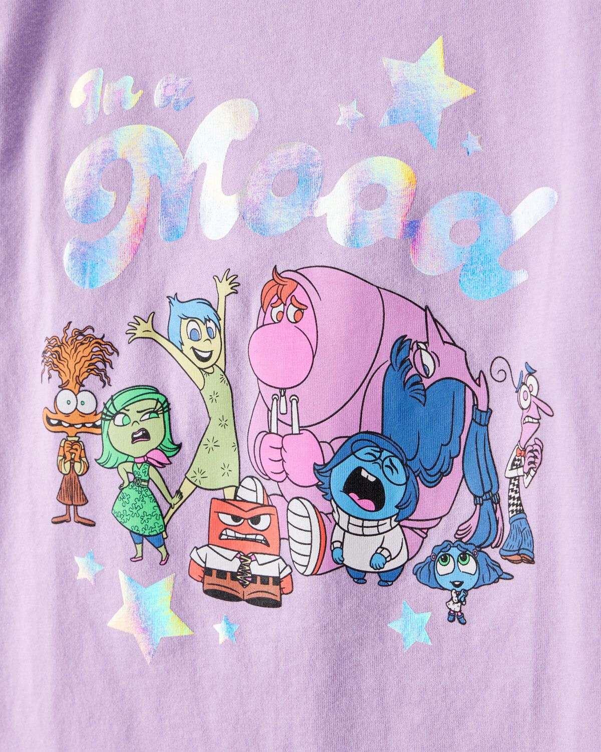 Girls InsideOut Short-Sleeve Graphic Tee - Purple - Image 2