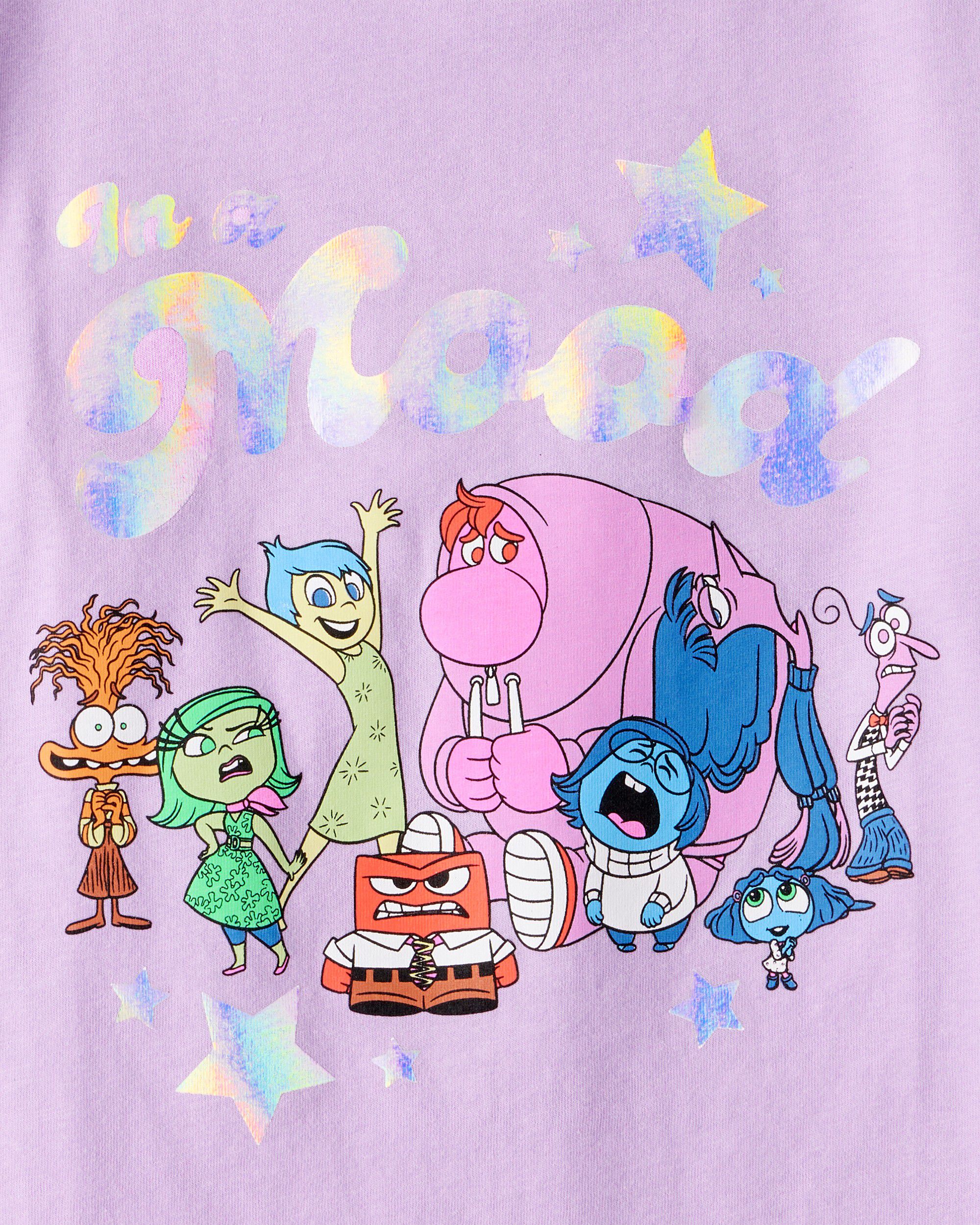 Girls InsideOut Short-Sleeve Graphic Tee - Purple - Image 4