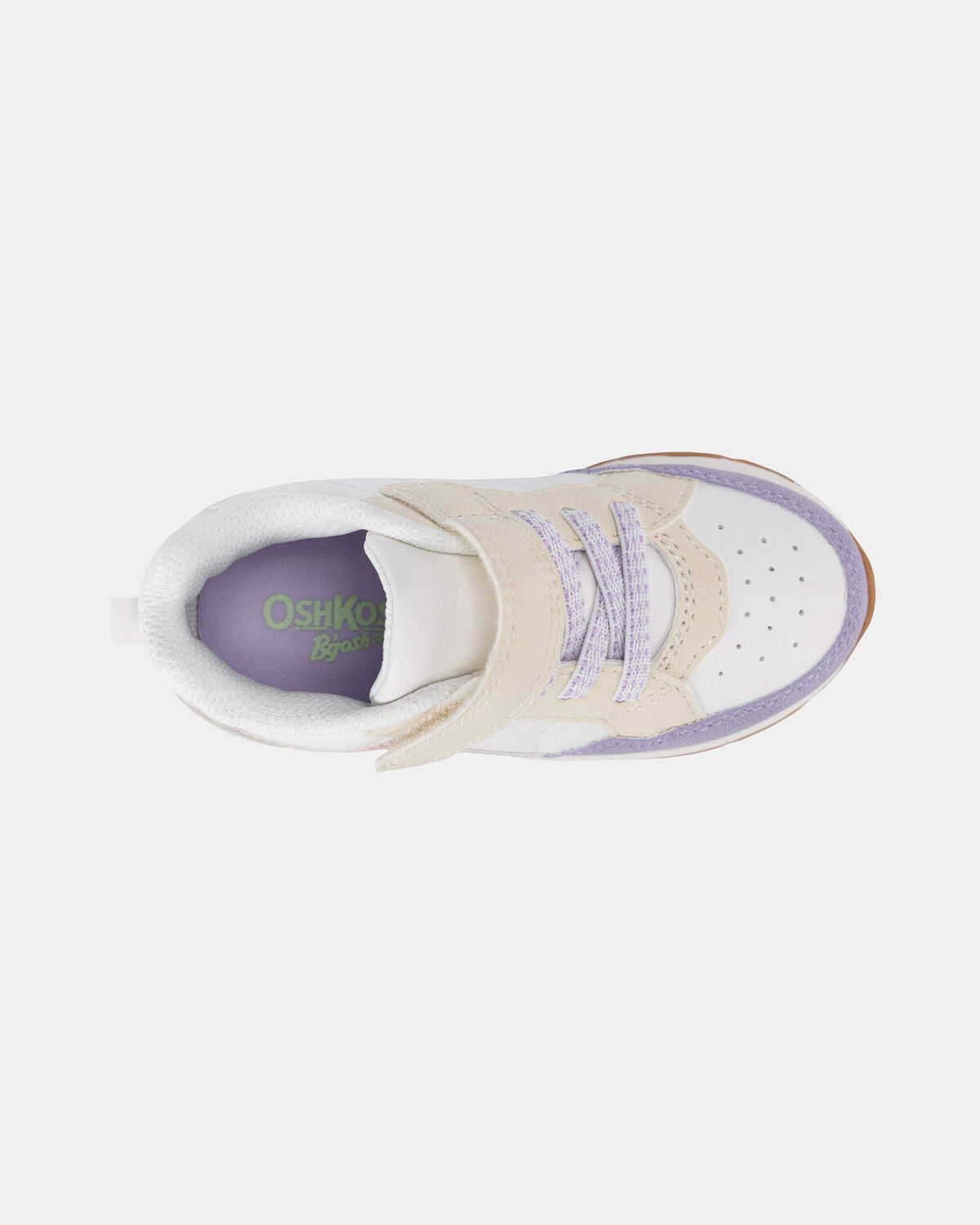 Toddler Girl Color Block Sneakers - White - Image 4