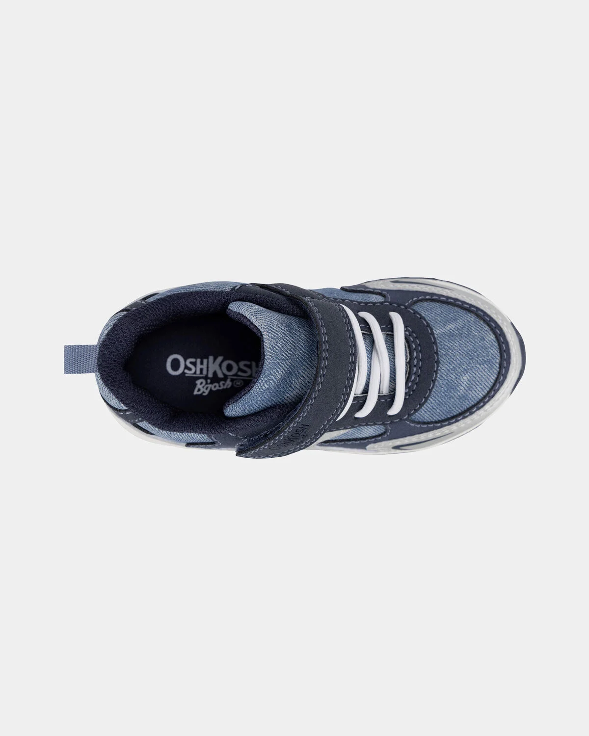 Toddler Boy Sneakers - Blue/Silver - Image 4