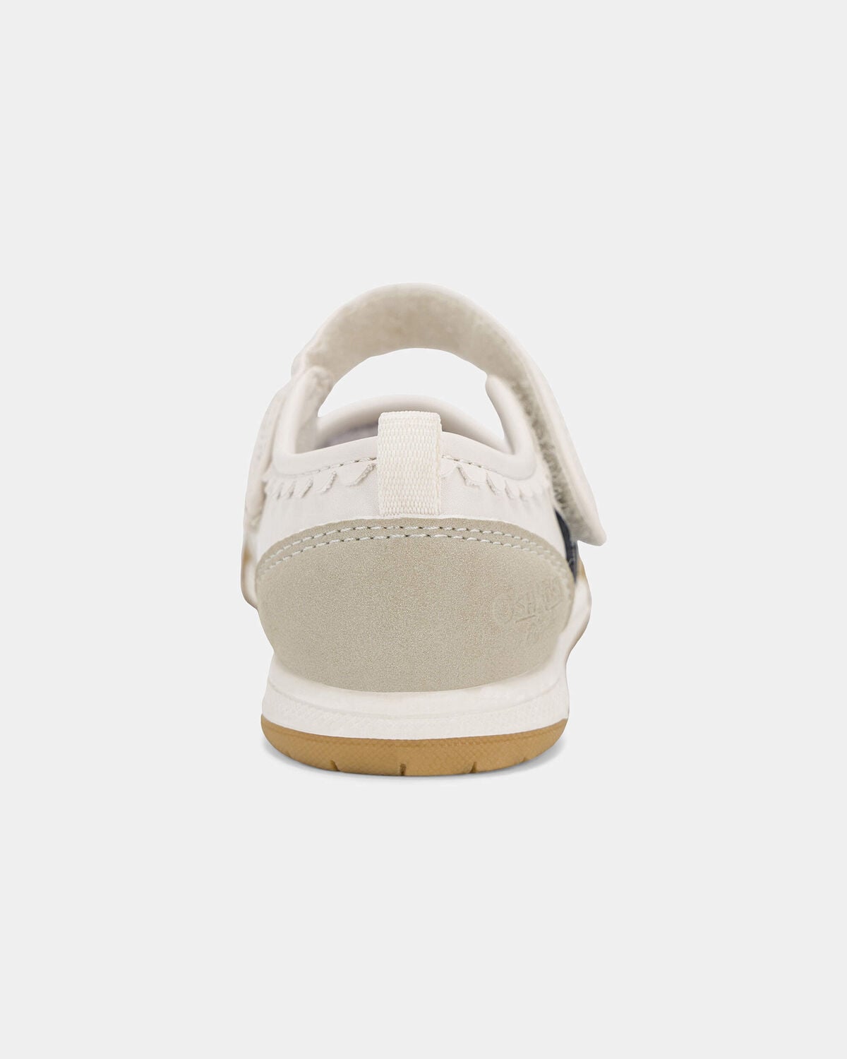 Toddler Girl Scalloped Flats - White - Image 3